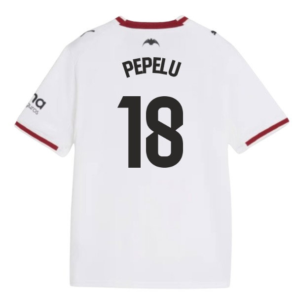 2026 2027 Valencia Shirt Home Kit (Kids) (Pepelu 18)-ProGear Kits